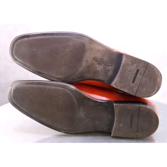 Cole Haan Nik Air Men\'s Cap Toe Dress Shoes Size 10.5 Leather Brown